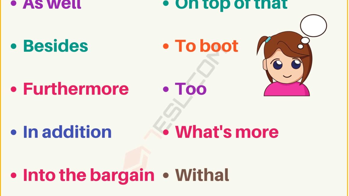 Another Word for Additionally: 20+ Great Alternatives to Spice Up Your Writing